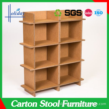 Best Price Customized Carton Stool Cardboard Showroom Display Stand Store Furniture Factory Directly